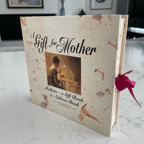 A Gift for Mother 6.5" x 6.5" Book of Poetry & Prose + Address Book Cream Sz OS - Picture 2 of 12